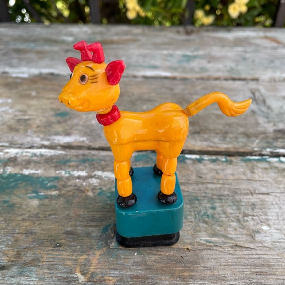 Vintage push puppet animal - Picture 2 of 9